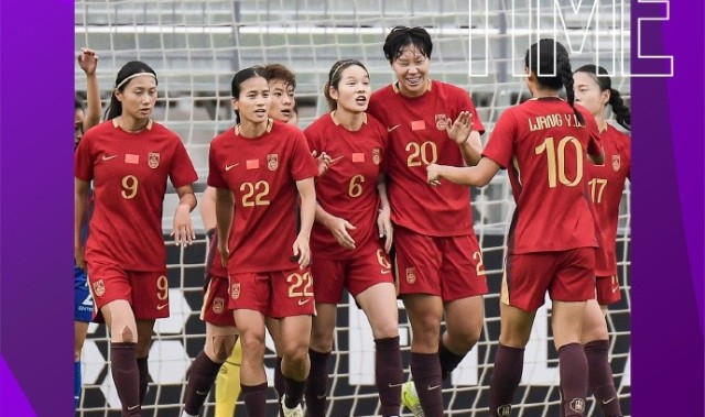 2025东亚杯 中国女足4-2中国台北女足